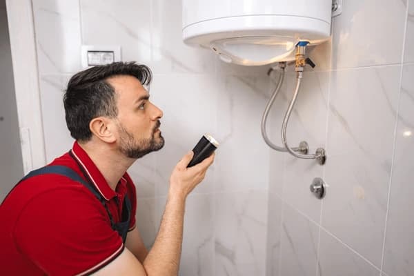 Hot water system inspection and repair